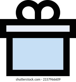 Present Vector illustration on a transparent background.Premium quality symmbols.Stroke vector icon for concept and graphic design.