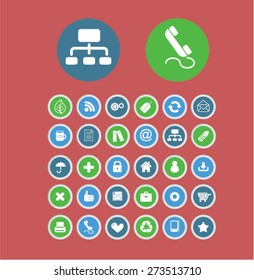 presentation, application, smartphone, interface isolated icons, signs, illustrations website, internet mobile design concept set, vector