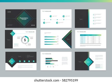 presentation background design template with infographic elements design for brochure, Annual report,and book .with cover background design template