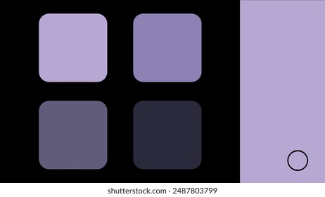 Presentation background lilac and black color. Stylish solution for designers, creating layouts, presentations, commercial proposals, banners, mockups, brand books