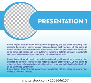 Presentation background. 
Minimalist graphic design template for advertising, creative.