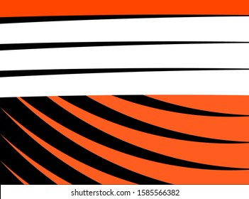 Presentation background vector illustration with lush lava color gradient.