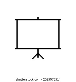 Presentation billboard icon for apps and web sites