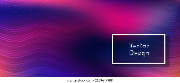 Presentación borrosa fondo holo. Diseño vectorial de fondo digital banner genial. Diseño gráfico de pancartas colorido y abstracto.