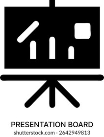 Design de Ícone de Quadro de Apresentação e Análise de Dados Corporativos