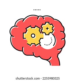 presentation board color icon vector. presentation board sign. isolated symbol illustration