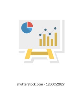 presentation   board  graph 