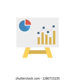 presentation   board  graph 