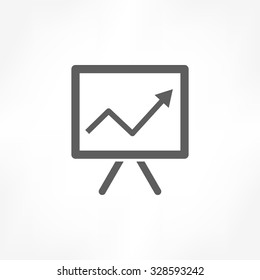 presentation board icon