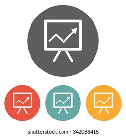 presentation board icon