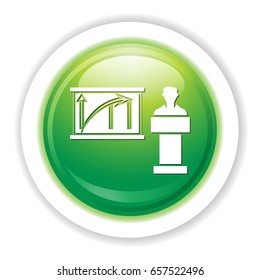 presentation board icon