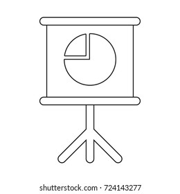 presentation board icon