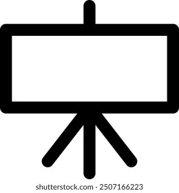 presentation board icon design in 32px size