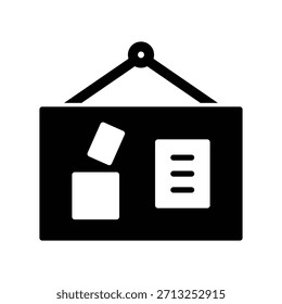 Präsentationsplatte Symbol Illustration Vektordesign Vorlage