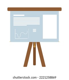 icono del panel de presentación sobre fondo blanco