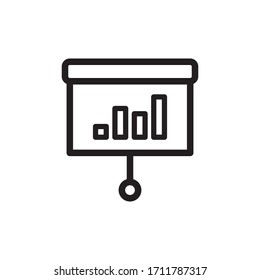 Icono De La Placa De Presentación En El Vector De Diseño A La Vez Eps 10