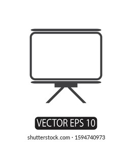 Presentation Board Icon, Vector EPS10