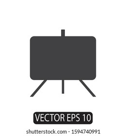 Presentation Board Icon, Vector EPS10