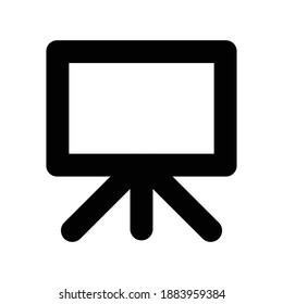 Presentation board icon.education,seminar,school (vector illustration)