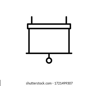 Icono de línea de la tarjeta de presentación. Símbolo de esquema de alta calidad para diseño web o aplicación móvil. Signo de línea delgada para el logotipo de diseño. Pictograma de contorno negro sobre fondo blanco