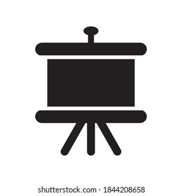 Diseño de iluminación de vectores de iconos de oficina de la tarjeta de presentación