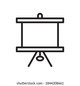 Presentation Board office Icon Vector Illustration Design