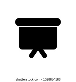 presentation board vector icon