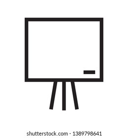 presentation board vector symbol sign, eps 10, color can be changed