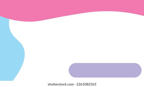presentation border background blue pink purple abstract backdrop white pastel color candy theme