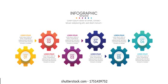 Presentation business abstract background infographic template