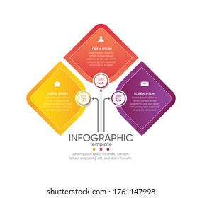 Presentation business abstract background infographic template

