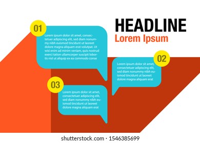 Presentation Business Abstract Infographic Element Template Colorful Vector