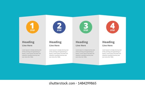 Presentation business info graphic template 