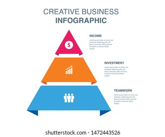 Presentation Business Infographic Element Template Vector
