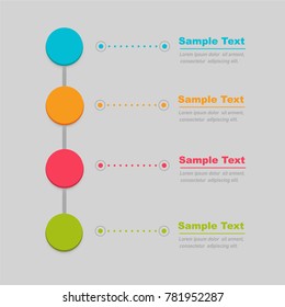 Presentation business infographic template