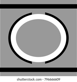 Presentation business infographic template with 3 options. Vector illustration.