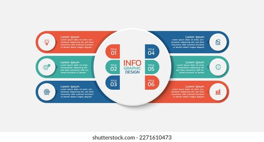 presentation business infographic template design