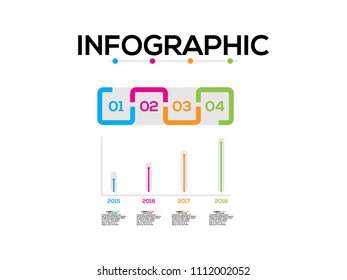 Presentation business infographic template. Vector illustration.