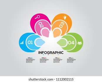 Presentation business infographic template. Vector illustration.