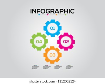 Presentation business infographic template. Vector illustration.