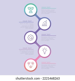 presentation business infographics template design