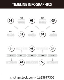 Presentation business infographics template. Vector illustration.
