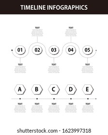 Presentation business infographics template. Vector illustration.
