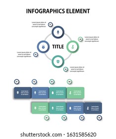 Presentation business infographics template. Vector illustration.
