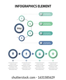 Presentation business infographics template. Vector illustration.
