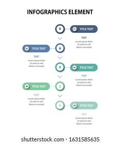Presentation business infographics template. Vector illustration.
