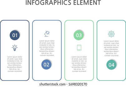 Presentation business infographics template. Vector illustration.
