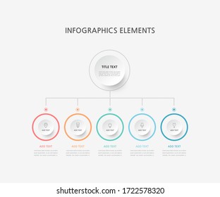 Presentation business infographics template. Vector illustration.
