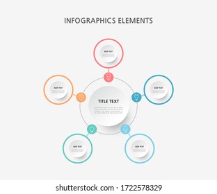 Presentation business infographics template. Vector illustration.
