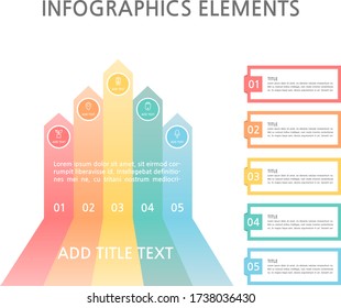Presentation business infographics template. Vector illustration.
